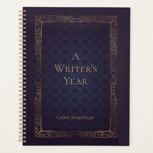 Aangepast jaar schrijver planner (Voorkant)