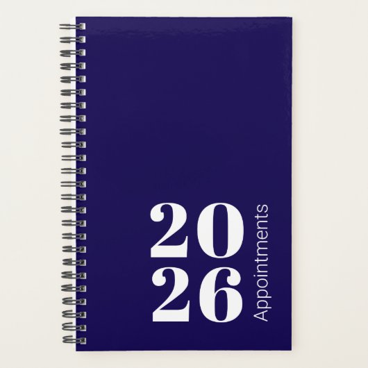 Aangepast Jaar, Tekst, Logo, Web URL, Afspraak Planner (Voorkant)