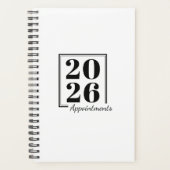 Aangepast Jaar, Tekst, Logo, Web URL, Afspraak Planner (Voorkant)