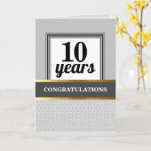 Aangepast jaar universele verjaardag van werknemer kaart (Gele Bloem)