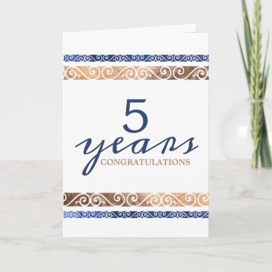 Aangepast jaar universele verjaardagskaart voor we kaart (Voorkant)