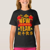 Aangepast jaar van de draak 2024 Chinees Nieuwjaar T-shirt (Voorkant)