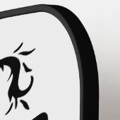 Aangepast jaar van de Dragon Pickleball Paddle (Links Detail)