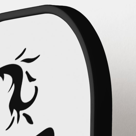 Aangepast jaar van de Dragon Pickleball Paddle (Links Detail)