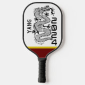 Aangepast jaar van de Dragon Pickleball Paddle (Achterkant)