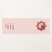 Aangepast jaar van het konijnenhokje Nieuw jaar Y Yogamat (Voorkant (horizontaal))