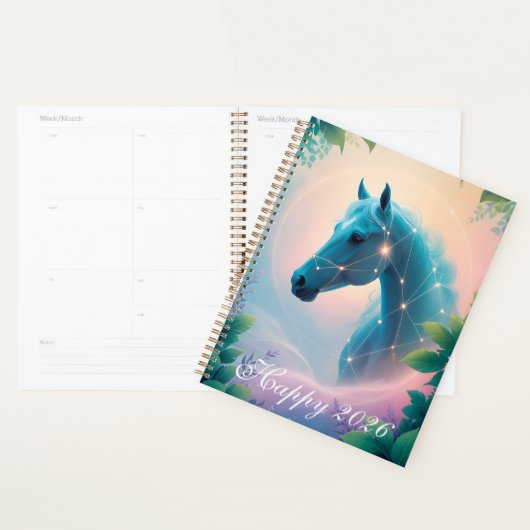 Aangepast Jaar van het Paard 2026 Planner (Display)