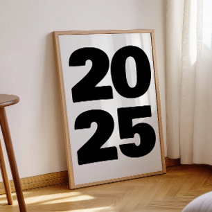 Aangepast Jaar voor Evenement Print Poster Papier 