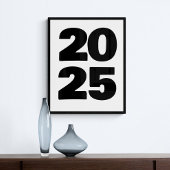 Aangepast Jaar voor Evenement Print Poster Papier 