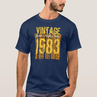 Aangepast jaargedag cadeau Best 19XX  T-shirt