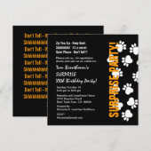 Aangepast jaartal Verf afdrukken V059 Kaart (Voorkant / Achterkant)