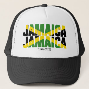 Aangepast JAMAICA JAMAICA 60ste Jubileum Trucker Pet