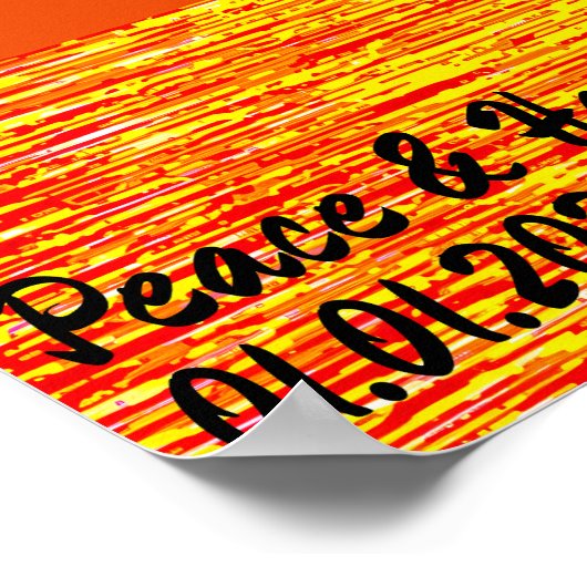 Aangepast Japans Landschap Reizen Esthetisch Poste Poster (Hoek)