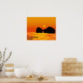 Aangepast Japans Landschap Reizen Esthetisch Poste Poster (Keuken)