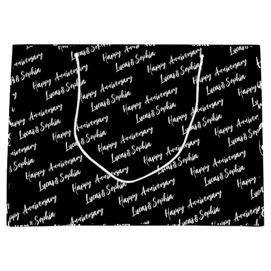 Aangepast je eigen Jubileum Grote Cadeautas (Voorkant)