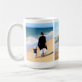 Aangepast je foto-collage Mok - Ik hou van mijn fa (Links)