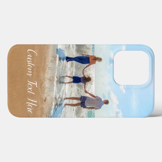 Aangepast je foto en tekst Case-Mate iPhone case (Achterkant (horizontaal))