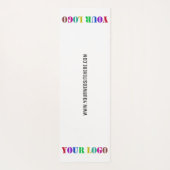 Aangepast je Logo en tekst Yoga Mat-promotie Yogamat (Achterkant)