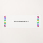 Aangepast je Logo en tekst Yoga Mat-promotie Yogamat (Voorkant (horizontaal))