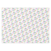 Aangepast je Logo fototablet - speciale actie Tafelkleed (Voorkant (Horizontaal))