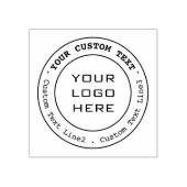 Aangepast je Logo Rubberstempel (Afrduk)