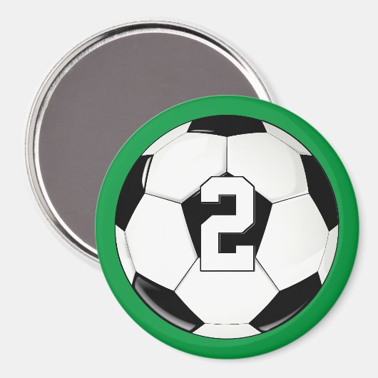 Aangepast Jersey nummer/Initialen sport Magneet (Voorkant / Achterkant)