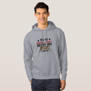 Aangepast Jij + Ik Onze Geschiedenis Relatie Hoodie