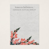 Aangepast joodse roze platte kaart (Voorkant)