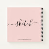 Aangepast Jouw naam handboek Notitieboek (Achterkant)