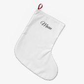 aangepast jouw naam kerstmis toevoegen op maat grote kerstsok (Voorkant (Hangend))