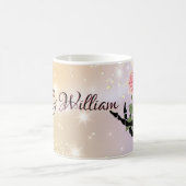 Aangepast Jouw naam Persoonlijke handbediende hand Koffiemok (Center)