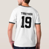 Aangepast Jubileum Shirt voor paren (Achterkant)