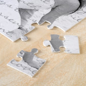 Aangepast Jubileum voor bruiloft Legpuzzel (Zijkant)