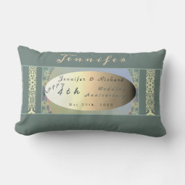 Aangepast Jubileum voor gevriesdroogde bloem Kussen