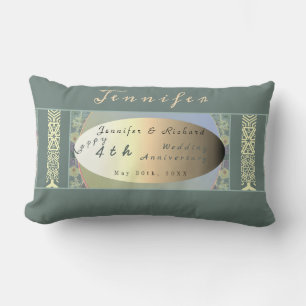 Aangepast Jubileum voor gevriesdroogde bloem Kussen