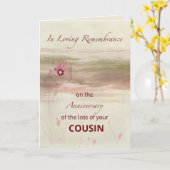 Aangepast Jubileum voor relatiemededeling van verl Kaart (Gele Bloem)