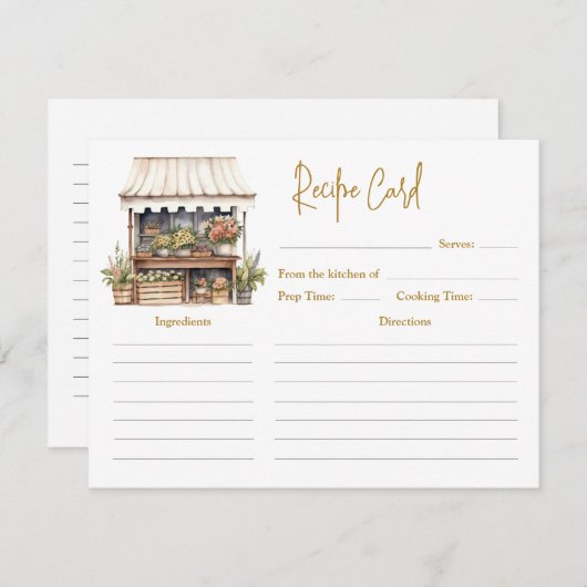 Aangepast Kaart (Voorkant / Achterkant)