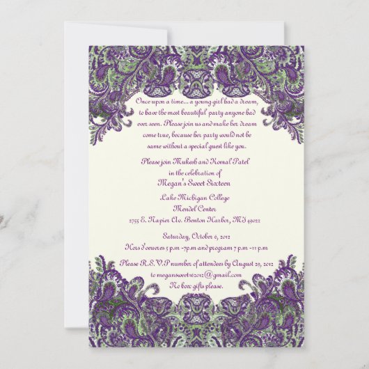 aangepast kaart (Voorkant)