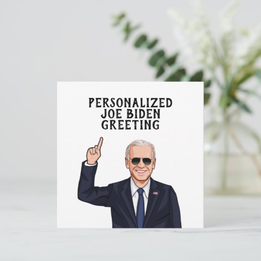 Aangepast Kaart (Staand voorkant)