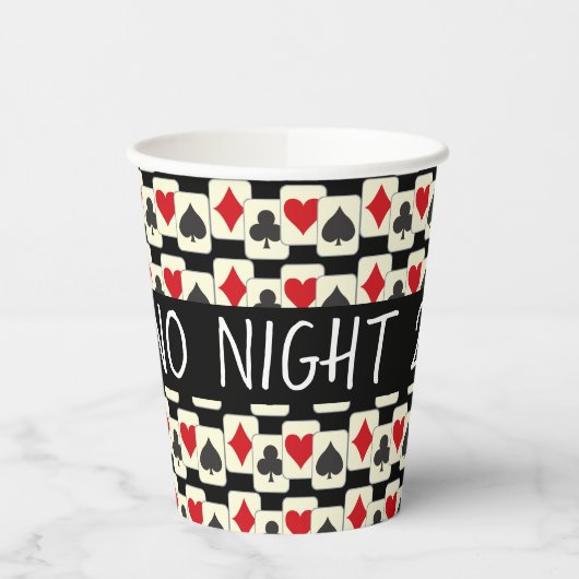 Aangepast kaart Suites Patroon Papieren Bekers (Links)