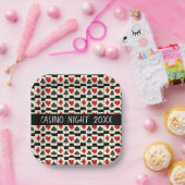 Aangepast kaart Suites Patroon Papieren Bordje (Feest)