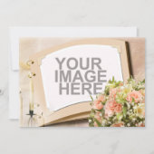 Aangepast kaartenkaartje RSVP Elegant Kaart (Voorkant)