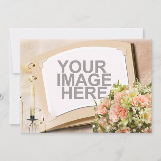 Aangepast kaartenkaartje RSVP Elegant Kaart (Voorkant)