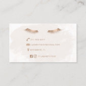 Aangepast kaartontwerp | Niet bewerkbare Zazzle-Sj Visitekaartje (Achterkant)