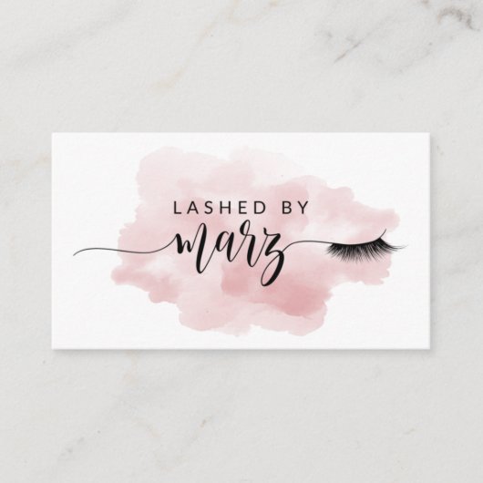 Aangepast kaartontwerp | Niet bewerkbare Zazzle-Sj Visitekaartje (Voorkant)