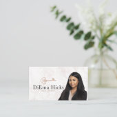 Aangepast kaartontwerp | Niet bewerkbare Zazzle-Sj Visitekaartje (Staand voorkant)