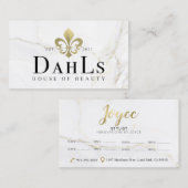 Aangepast kaartontwerp | Niet bewerkbare Zazzle-Sj Visitekaartje (Voorkant / Achterkant)