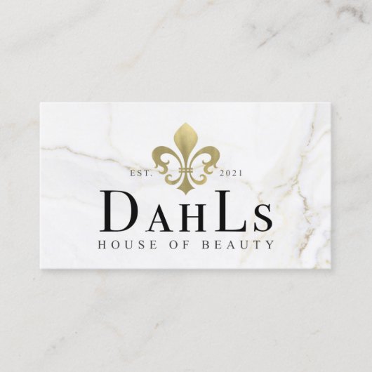 Aangepast kaartontwerp | Niet bewerkbare Zazzle-Sj Visitekaartje (Voorkant)