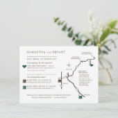 Aangepast kaartontwerp - voor Samantha Informatiekaartje (Staand voorkant)