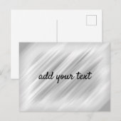 Aangepast kabelpatroon briefkaart (Voorkant / Achterkant)